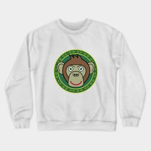 Trickster Monkey Crewneck Sweatshirt